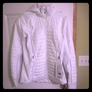 Lululemon NWT First Mile Jacket - white size 10.